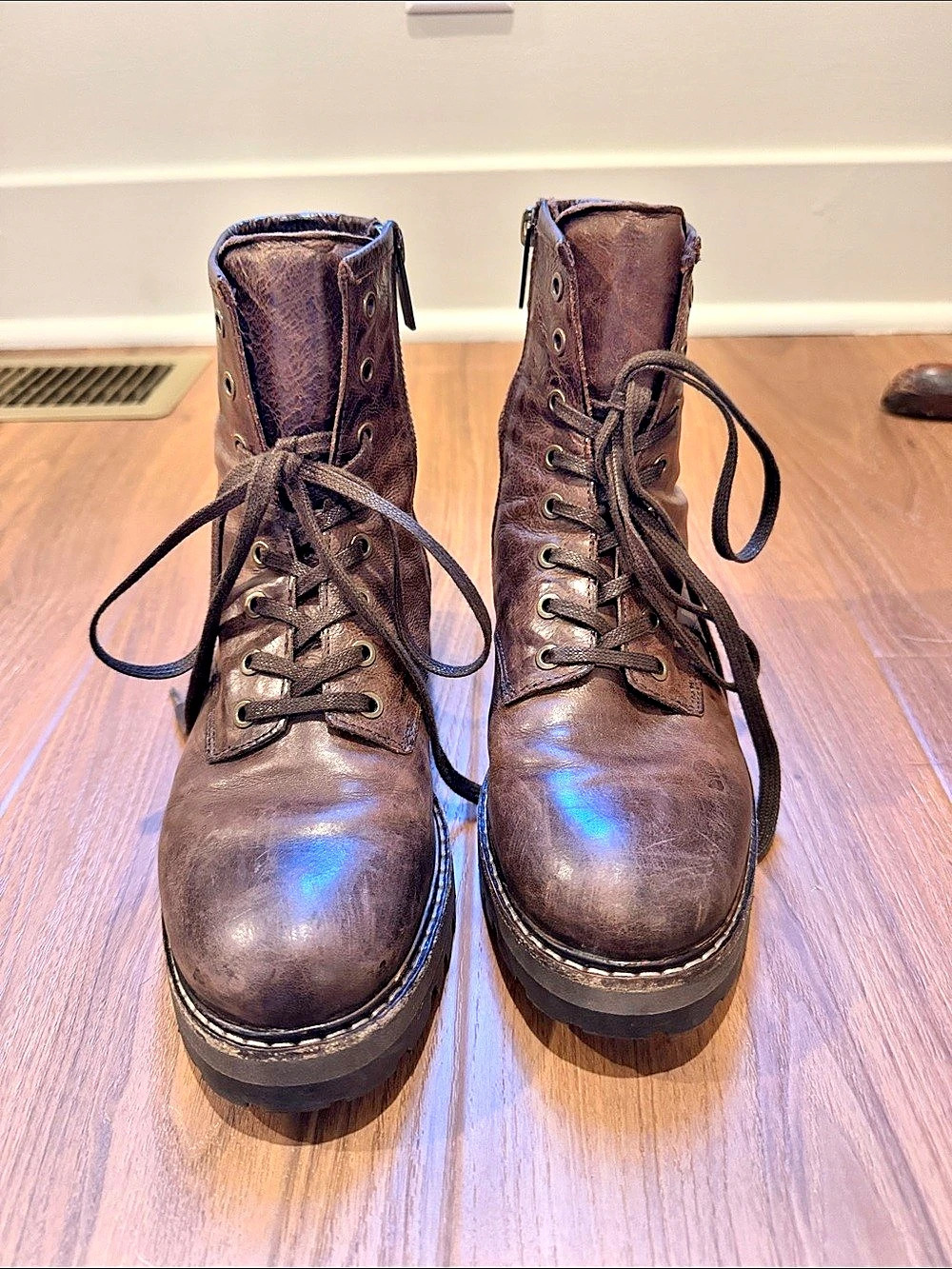 Thursday Boot Company Women's Combat Boot Brown US 7